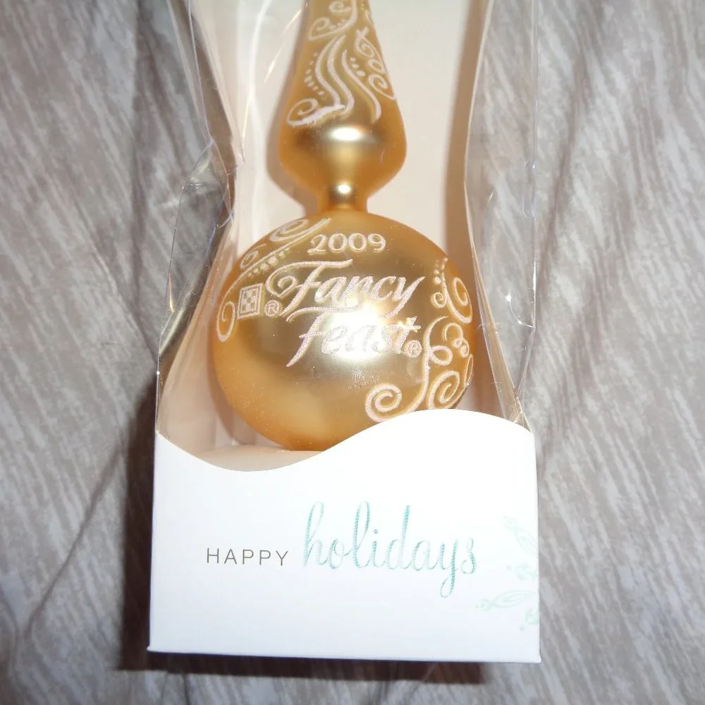 2009 Fancy Feast Collectible Christmas Tree Topper